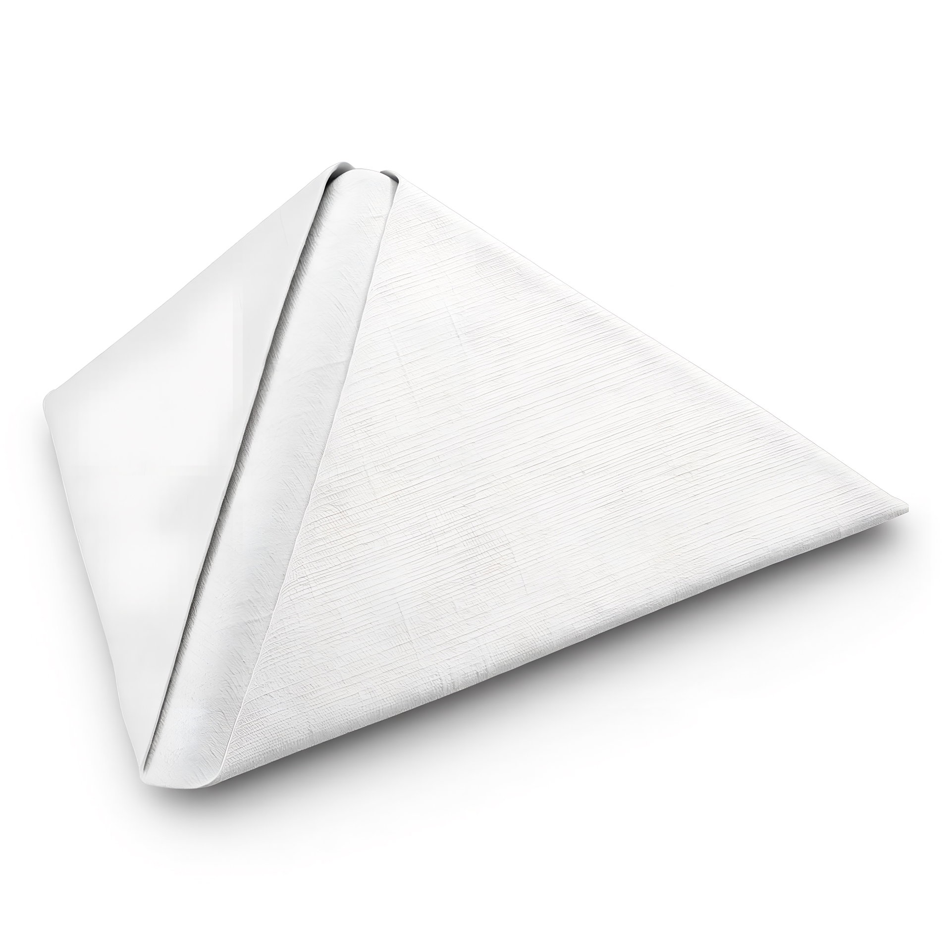 Dunilin®-Serviette 40 × 40 cm 3-lagig 1/4-Falz — Weiß · Karton: 540 Stk.