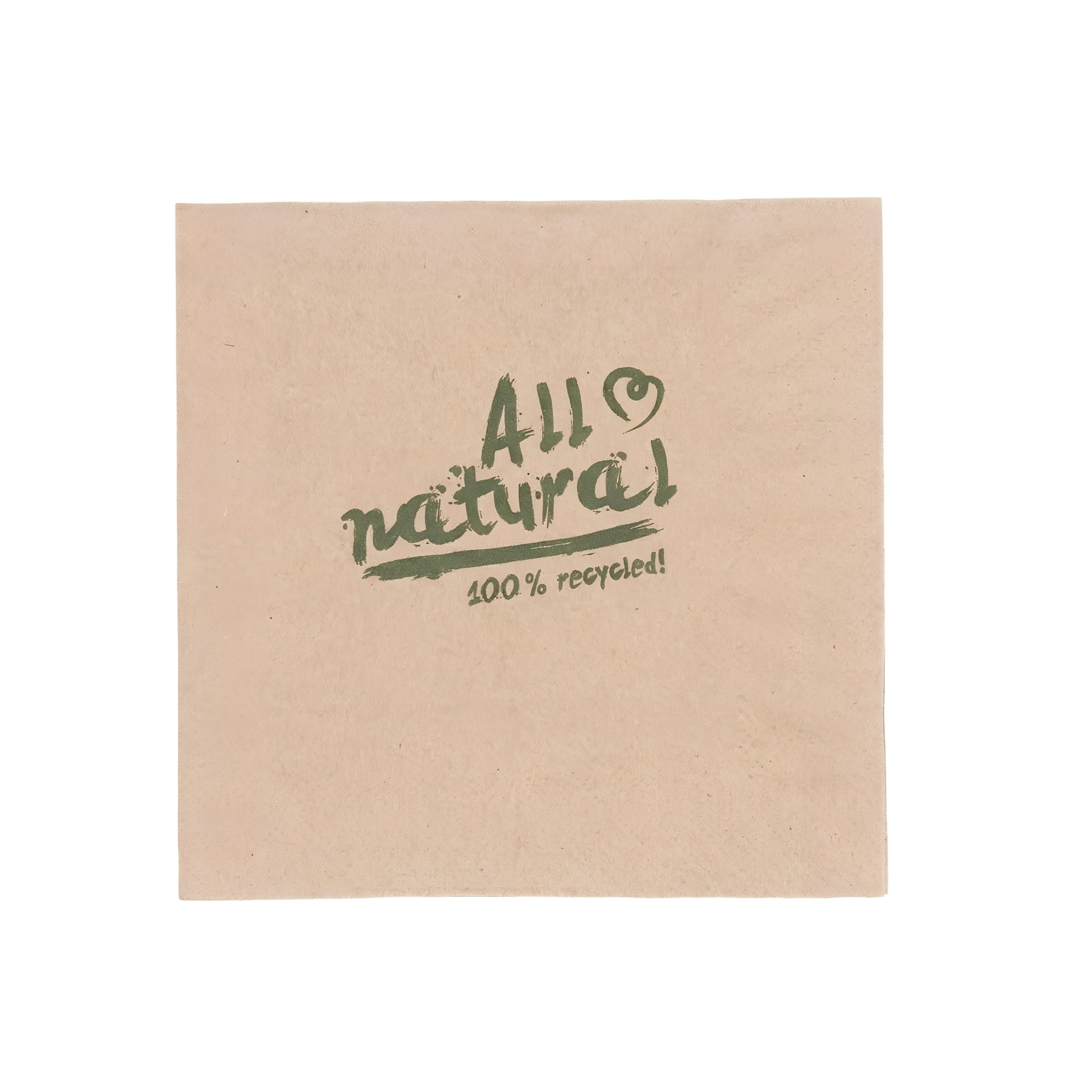 Servietten Buttercreme 33 × 33 cm 2-lagig 1/4-Falz — Zelltuch · Karton: 1500 Stk.
