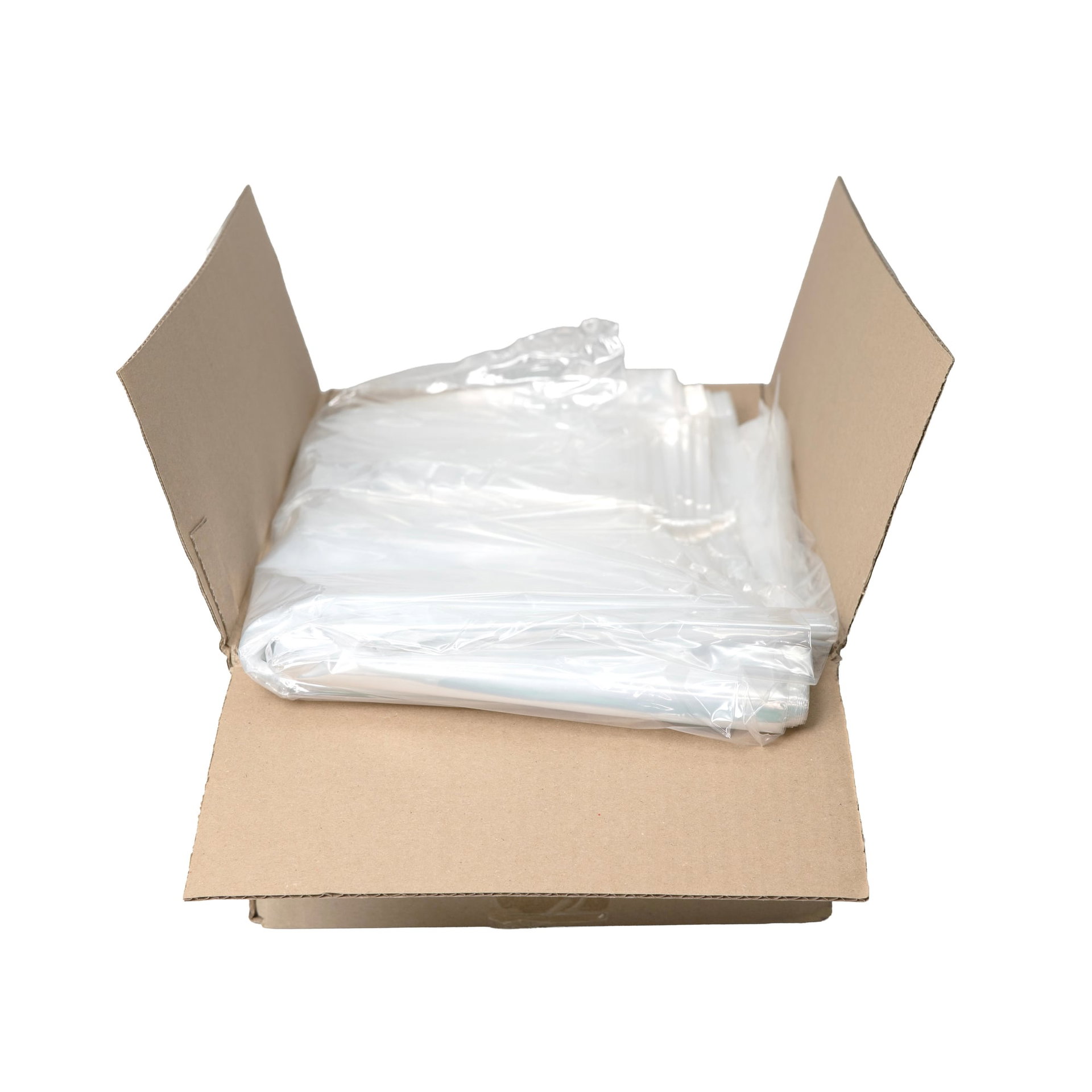 Poly-Flachbeutel 40 × 60 cm 25 µm — Karton: 500 Stk.
