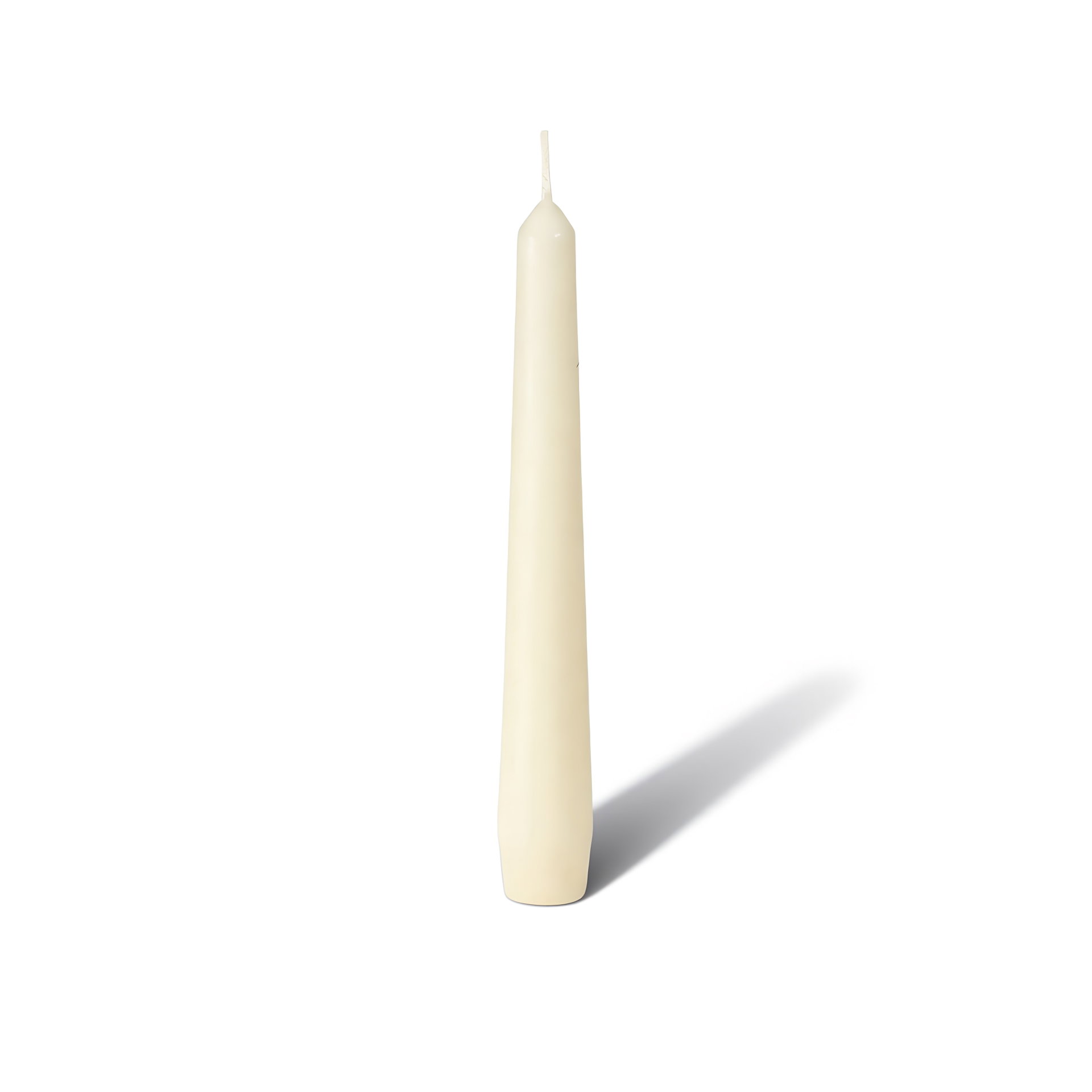 Duni Leuchterkerze 250 × 22 mm — Cream · Karton: 100 Stk.