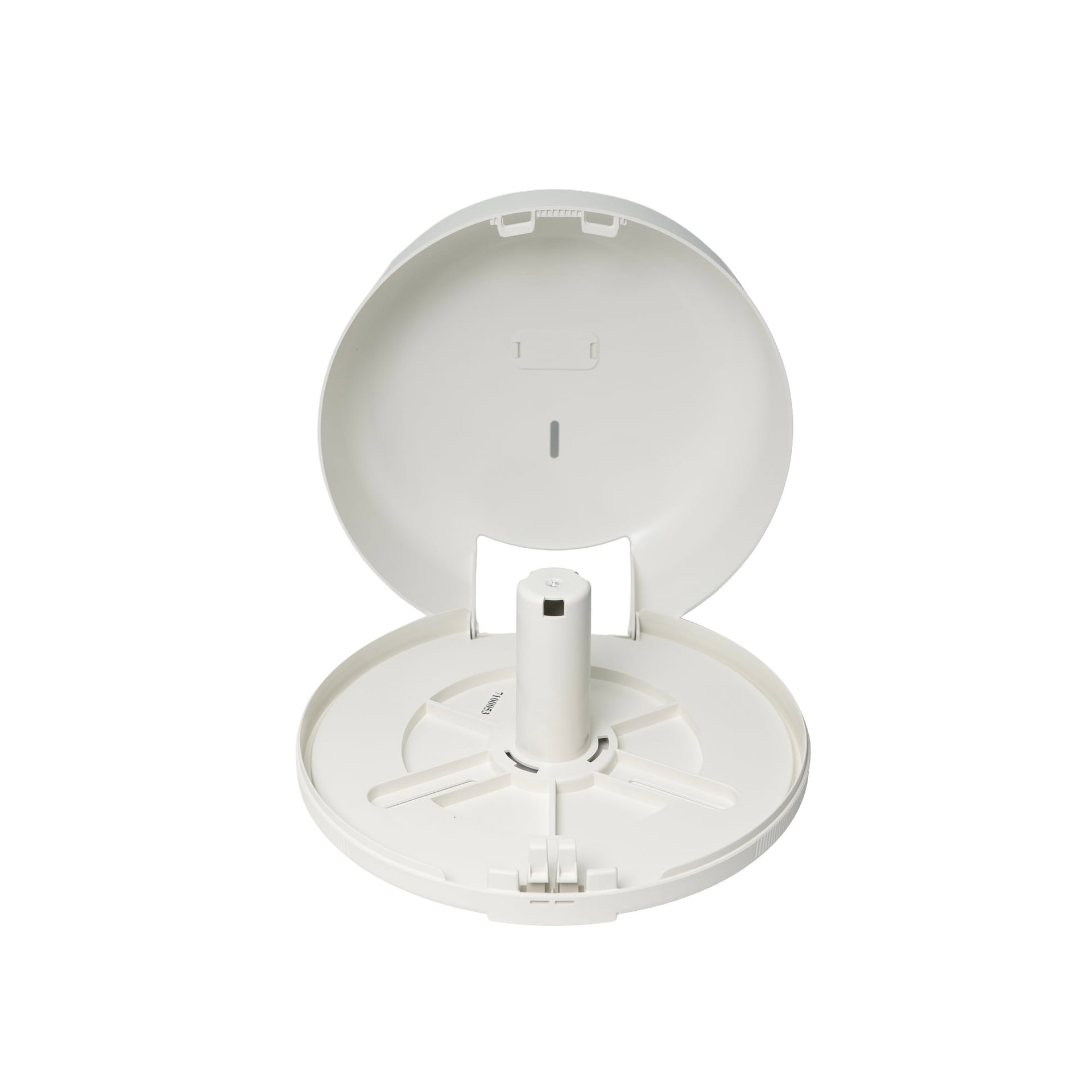 Ecoline Toilettenpapierspender Mini/Midi/Jumbo — Weiß · 100 % recycelter Kunststoff