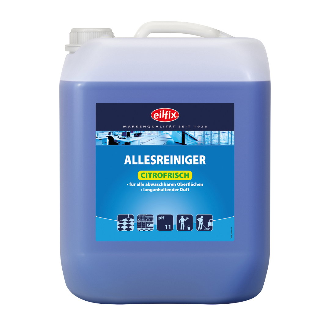 Eilfix Allesreiniger 10 l — Citrofrisch · Karton: 10 Stk.