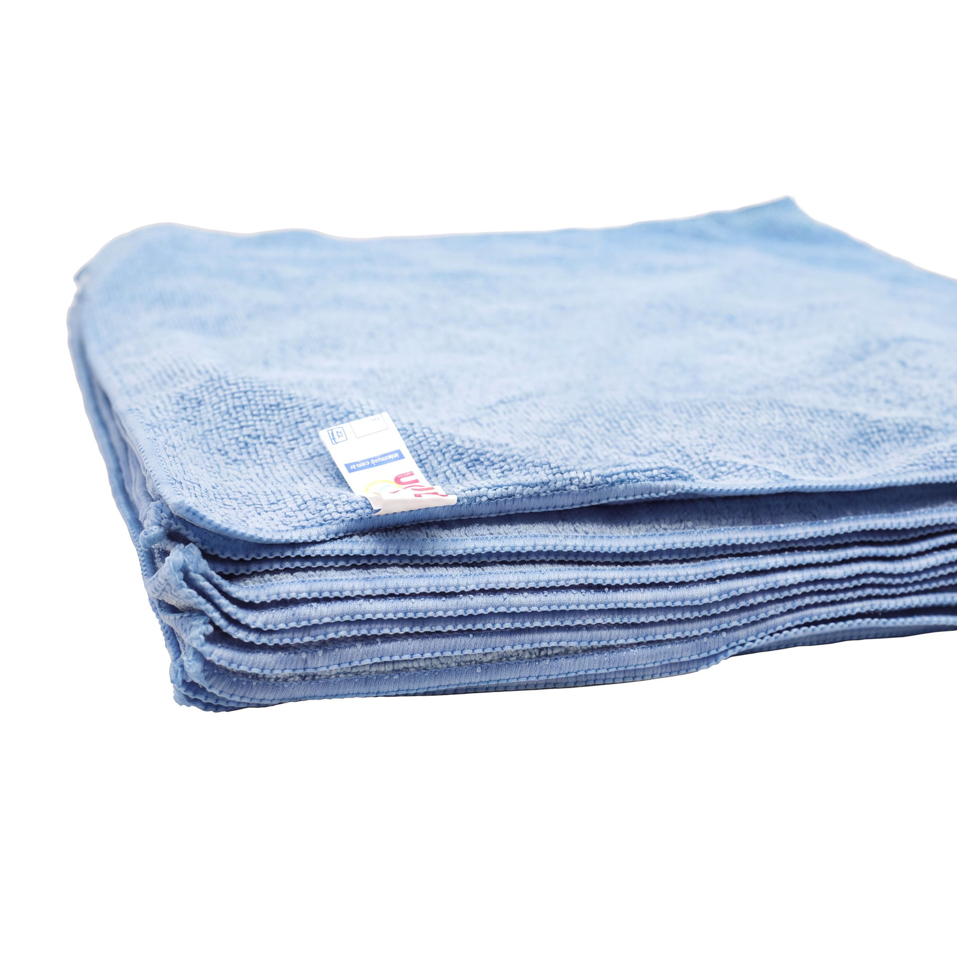Mikrofasertuch Ziron Terry 40 × 40 — Blau · Karton: 25 Stk.