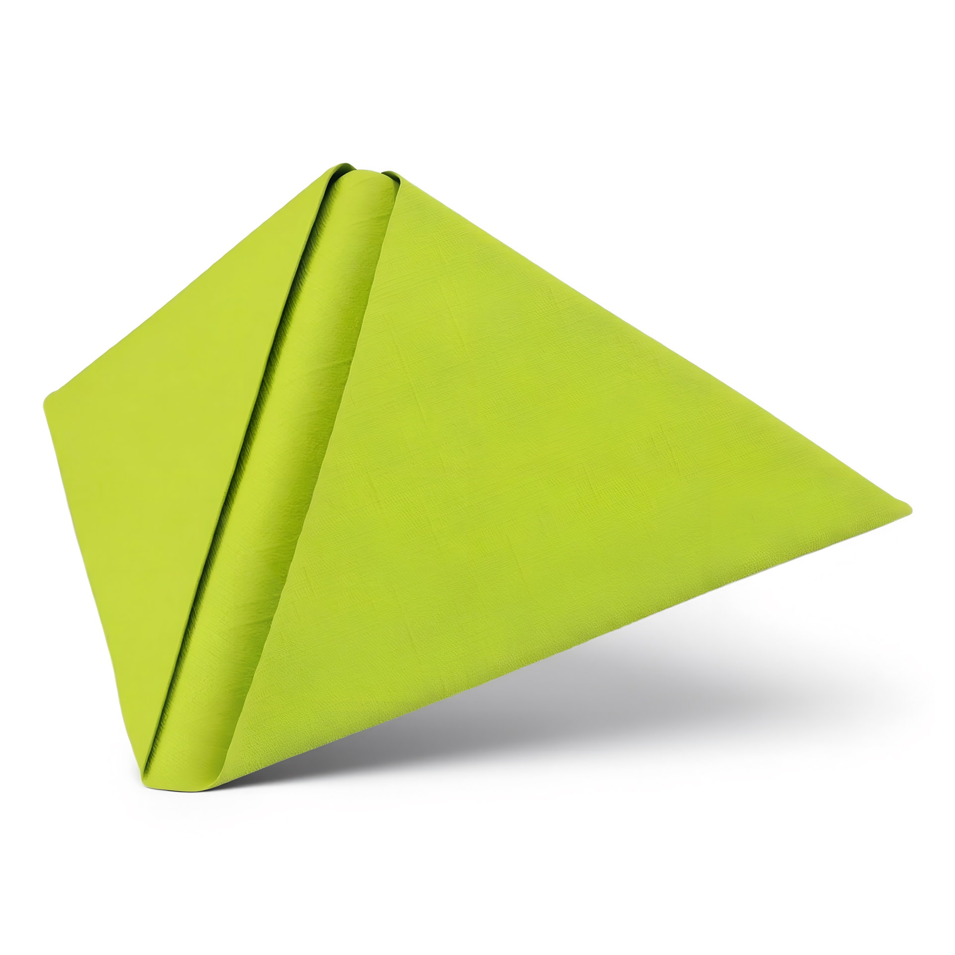 Dunilin®-Serviette 40 × 40 cm 3-lagig 1/4-Falz — Kiwi · Karton: 540 Stk.