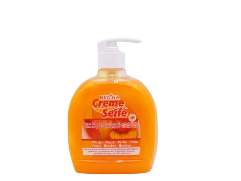 Regina Cremeseife 500 ml — Variante · Grüne Frische · Karton: 500 Stk.