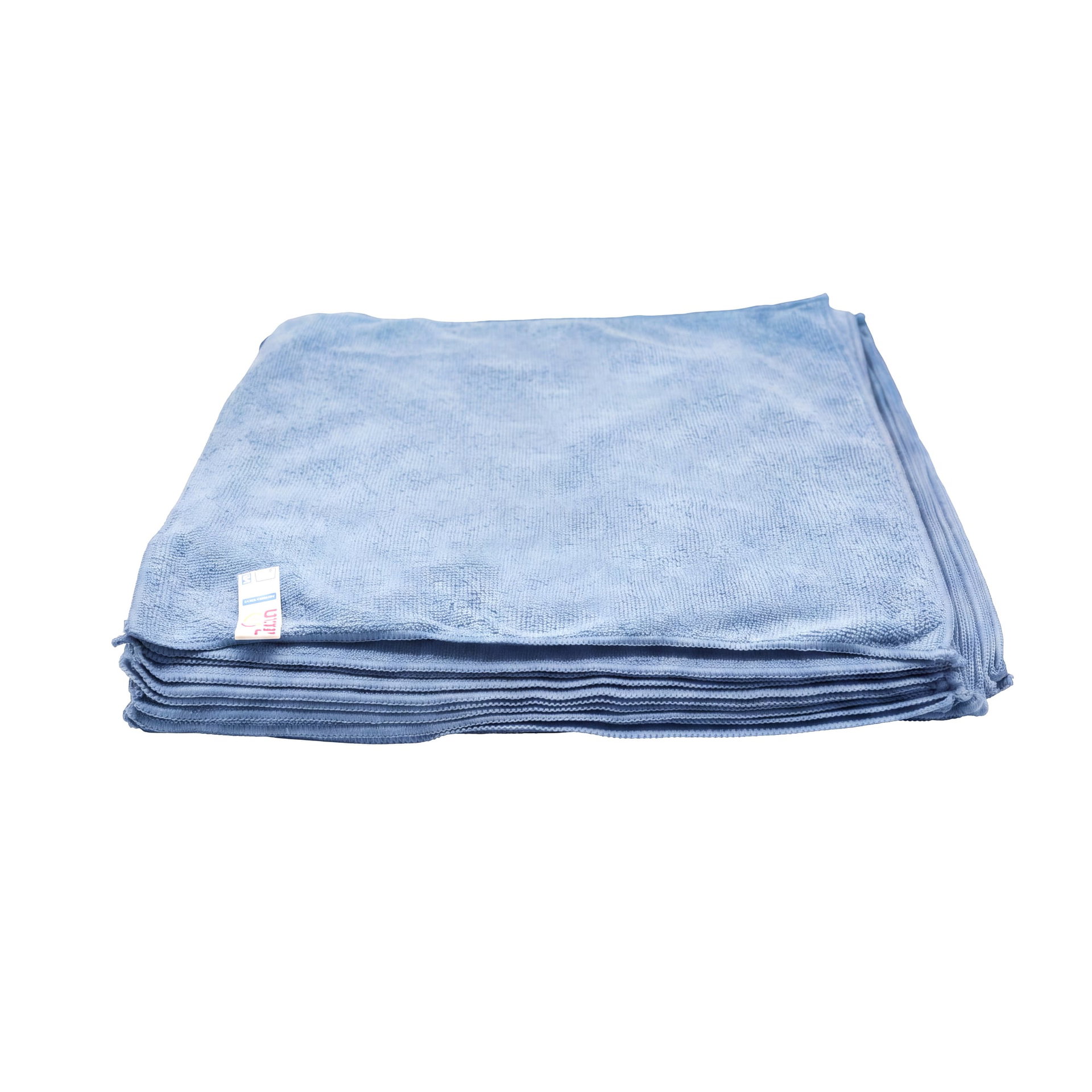 Mikrofasertuch Ziron Terry 40 × 40 — Blau · Karton: 25 Stk.