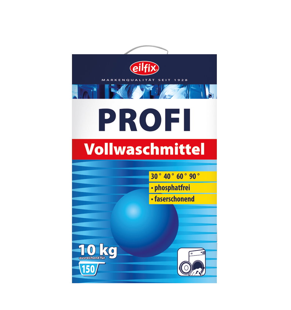 Eilfix Profi Vollwaschmittel 10 kg — Pulver · Karton: 10 Stk.