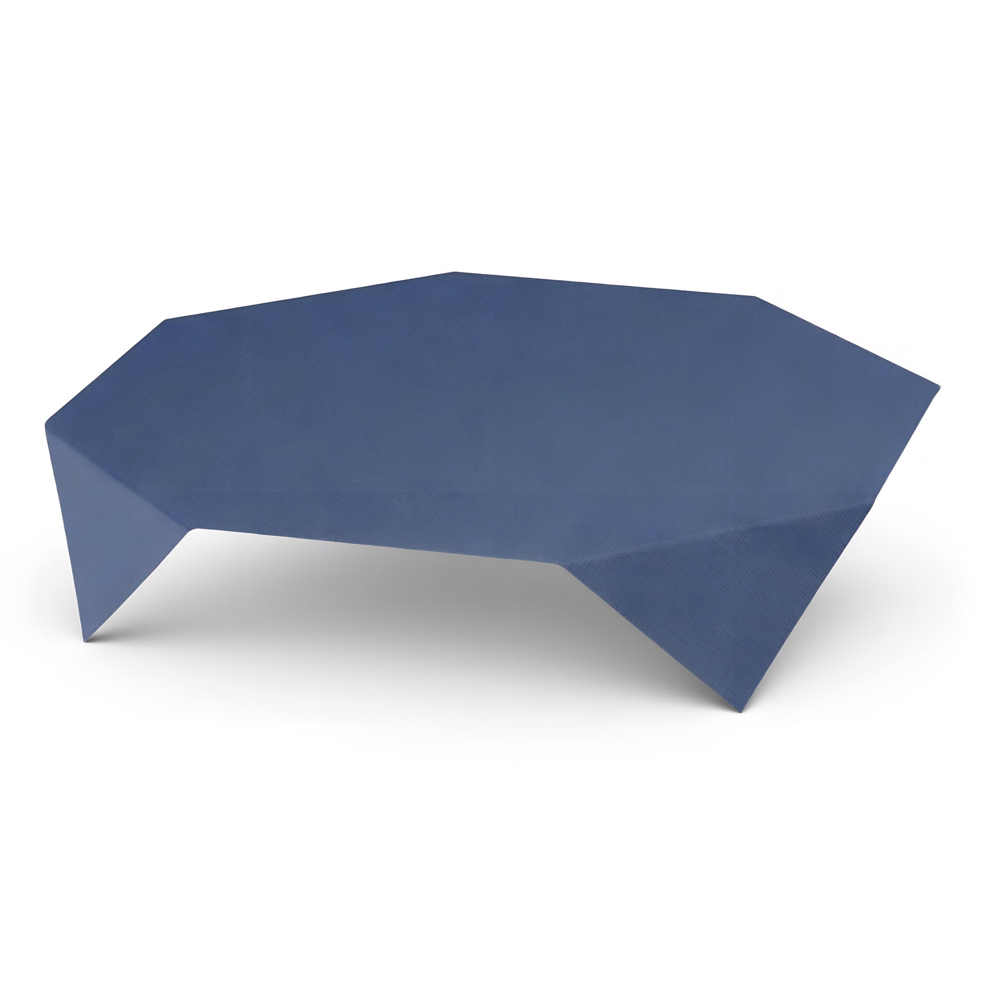 Dunisilk®-Mitteldecke 84 × 84 cm — Linnea Dark Blue · Karton: 100 Stk.