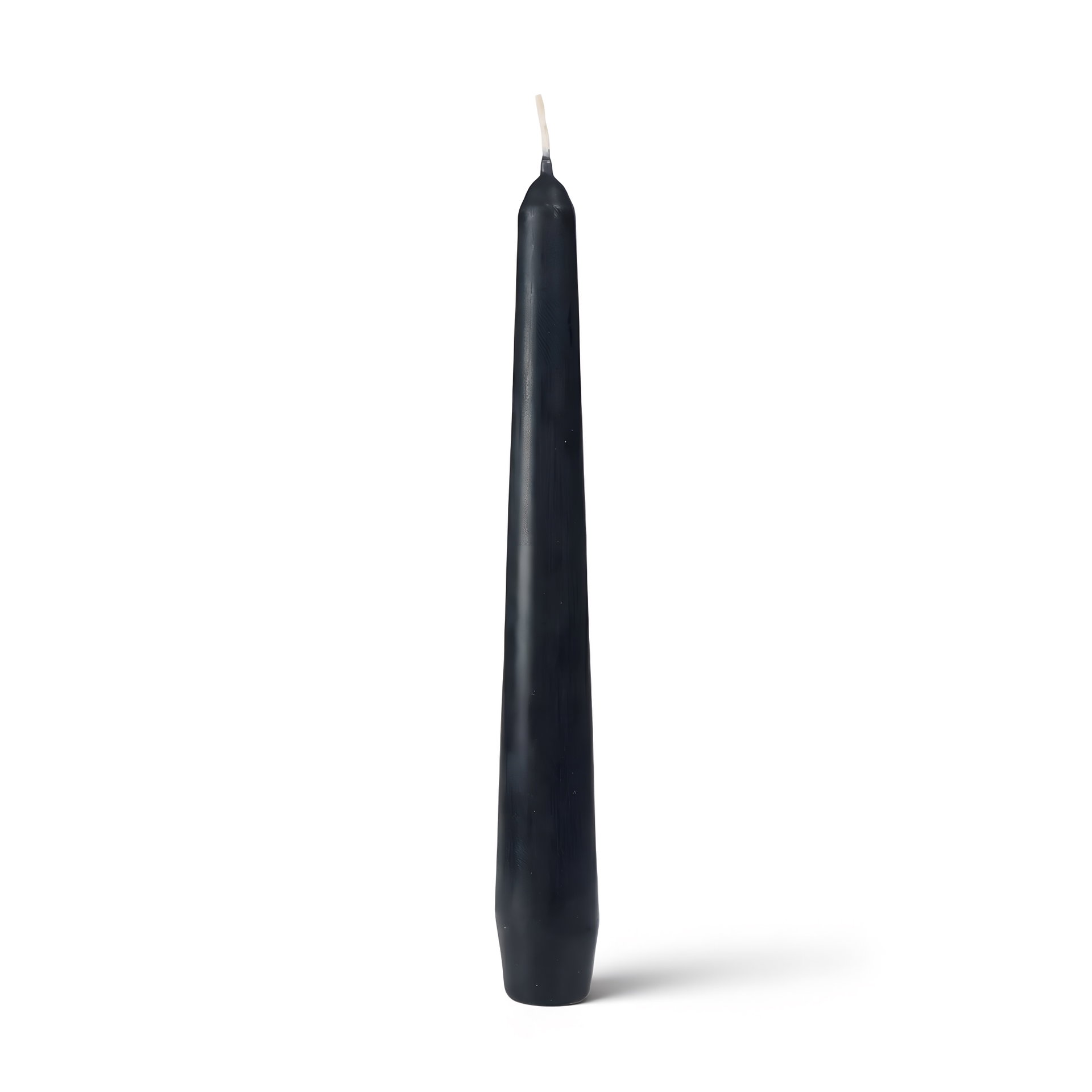 Duni Leuchterkerze 250 × 22 mm — Schwarz · Karton: 100 Stk.