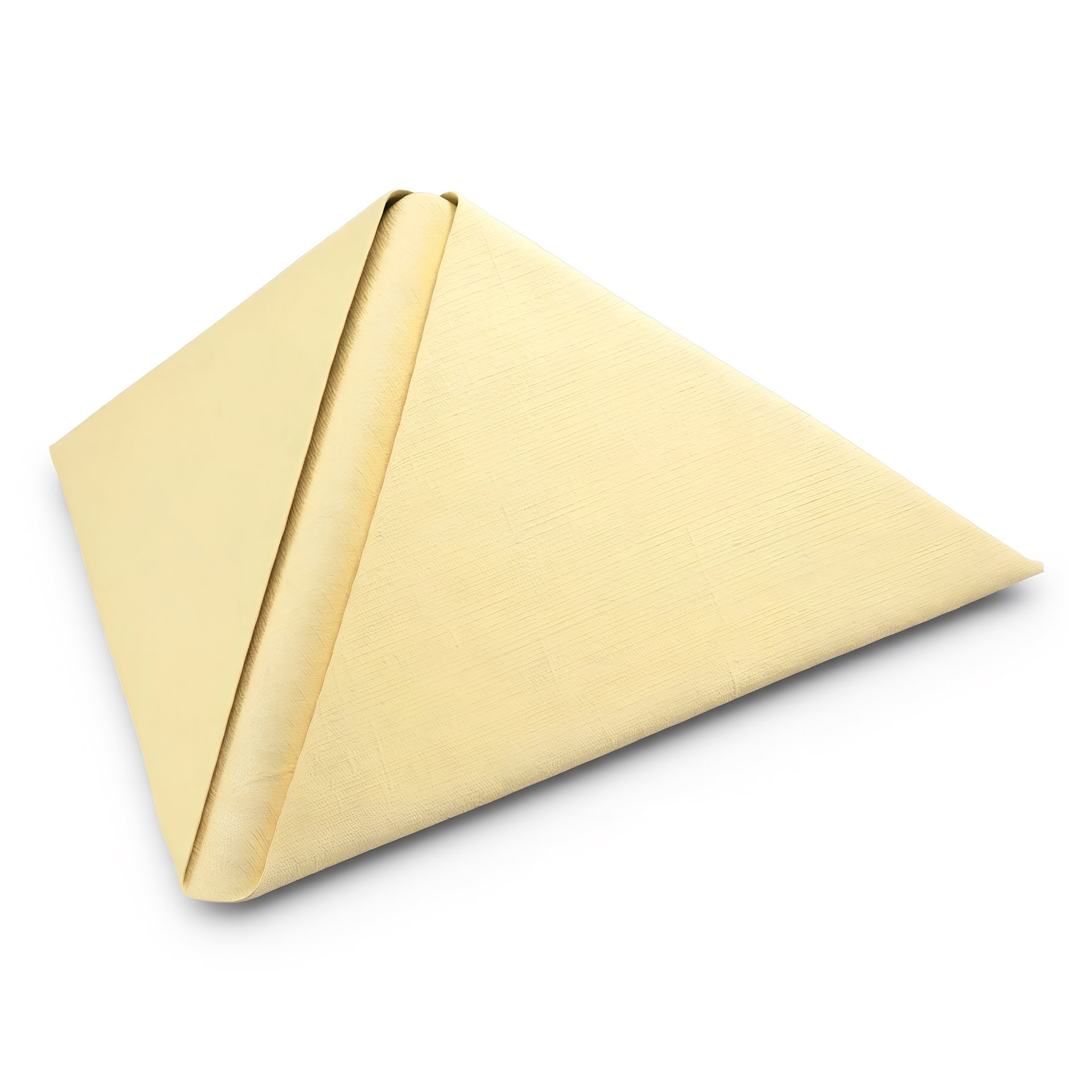 Dunilin®-Serviette 40 × 40 cm 3-lagig 1/4-Falz — Cream · Karton: 540 Stk.