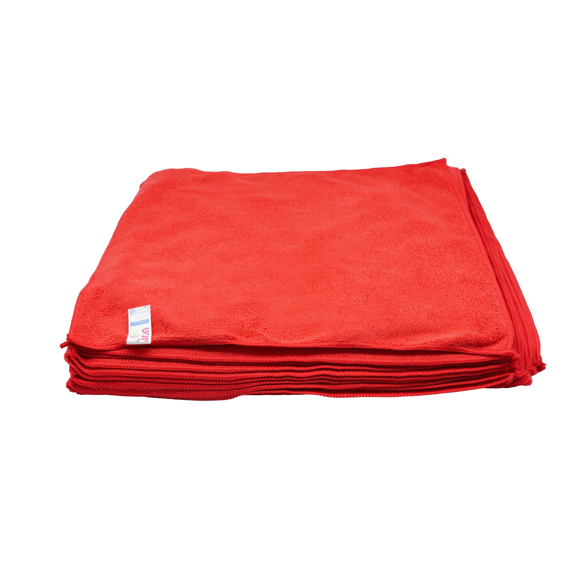 Mikrofasertuch Ziron Terry 40 × 40 — Rot · Karton: 25 Stk.