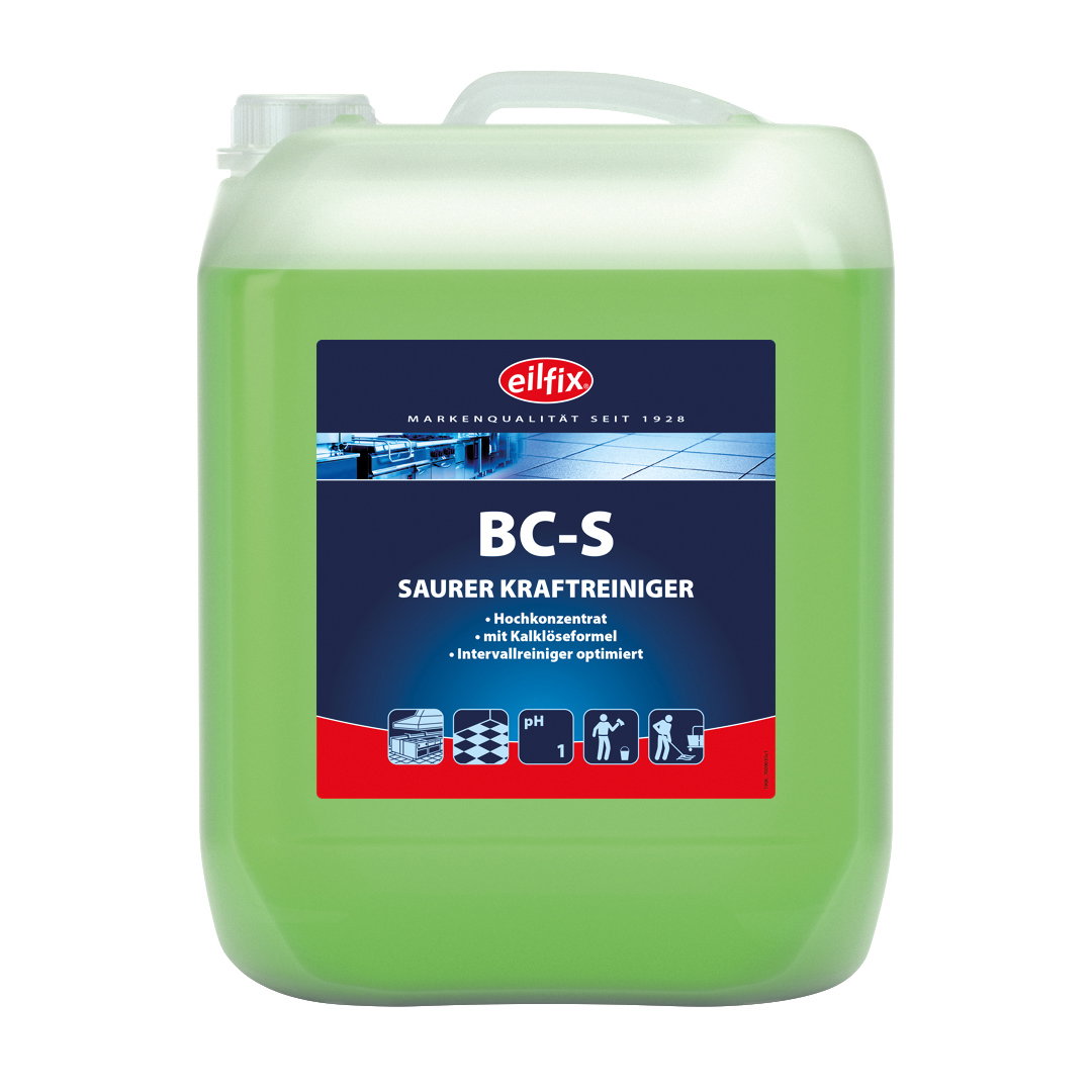 Eilfix BC S Kraftreiniger Sauer 10 l — Karton: 10 Stk.
