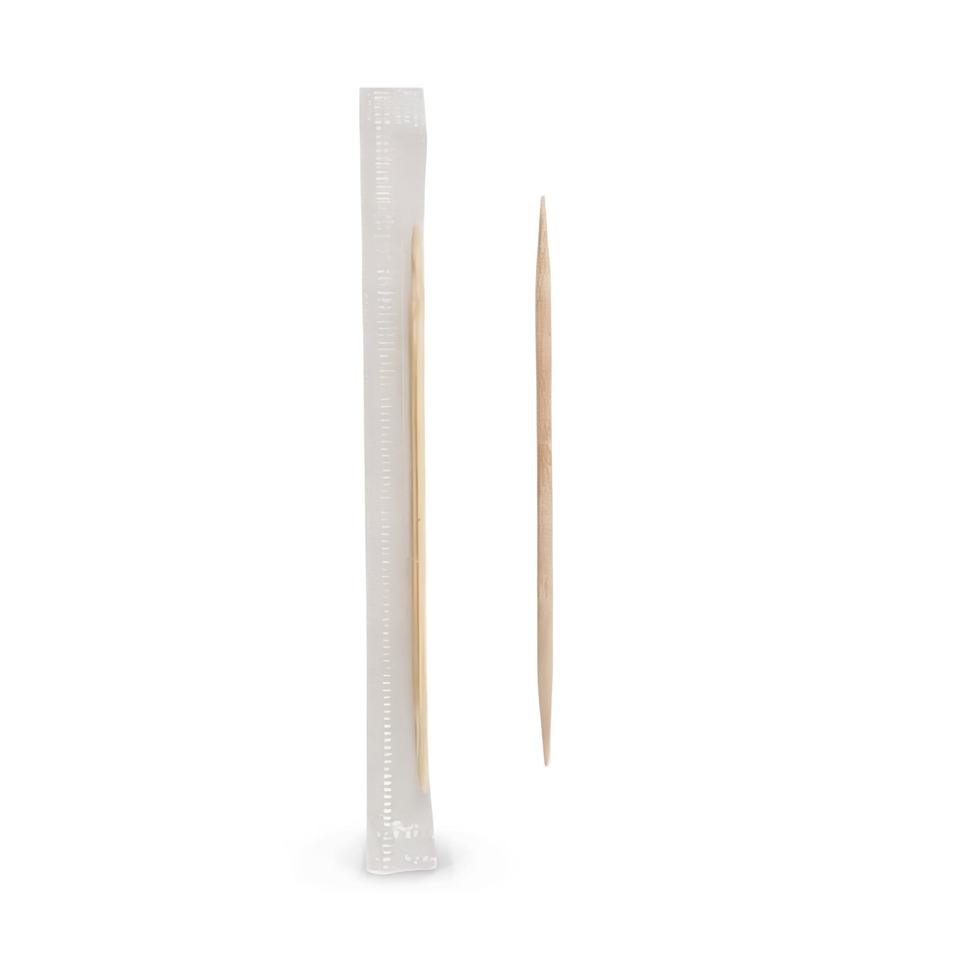 Zahnstocher 67 × 2 mm — PG: A · gehüllt · Karton: 1000 Stk.