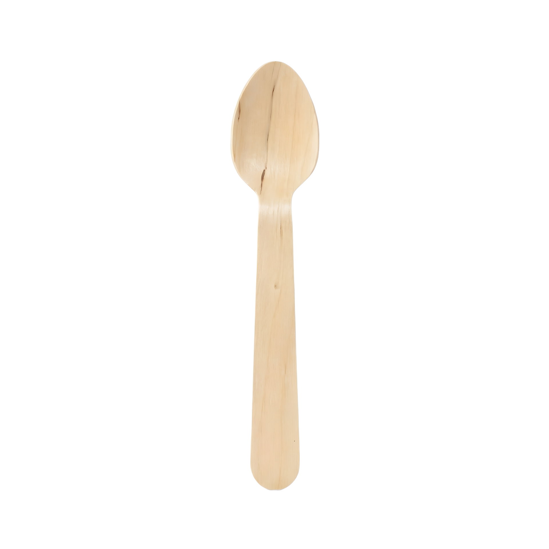 Kaffeelöffel 110 mm — Gewachst · Holz · Karton: 2000 Stk.