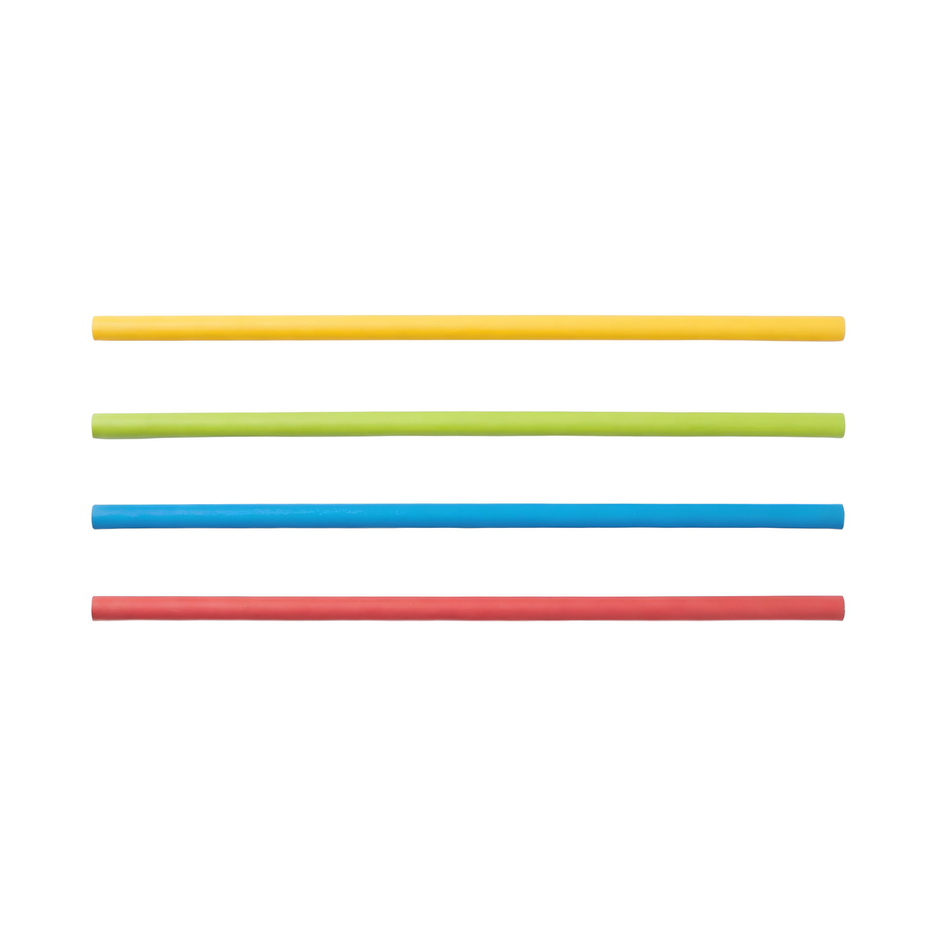 Mehrweg Trinkhalme 8 × 240 mm — Bunt · Karton: 250 Stk.