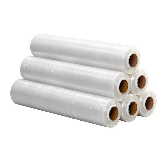 Handstretchfolie 500 mm × 300 m, 23 µm — transparent · Karton: 300 Stk.