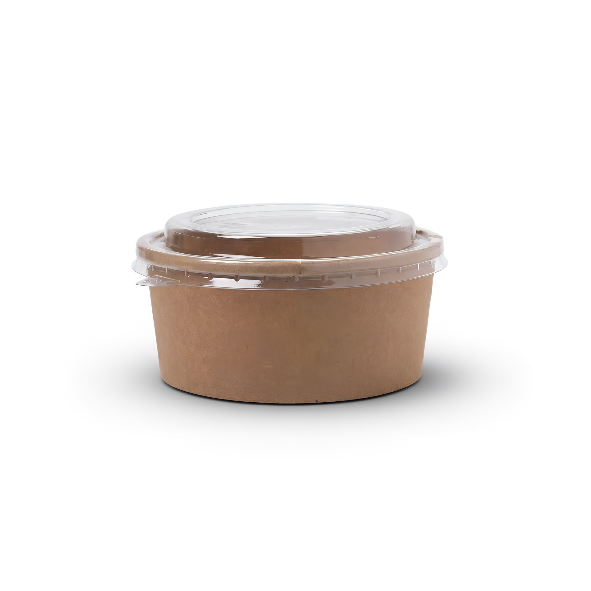 Salatschale ca. 600 ml — Braun · Bagasse · Karton: 480 Stk.