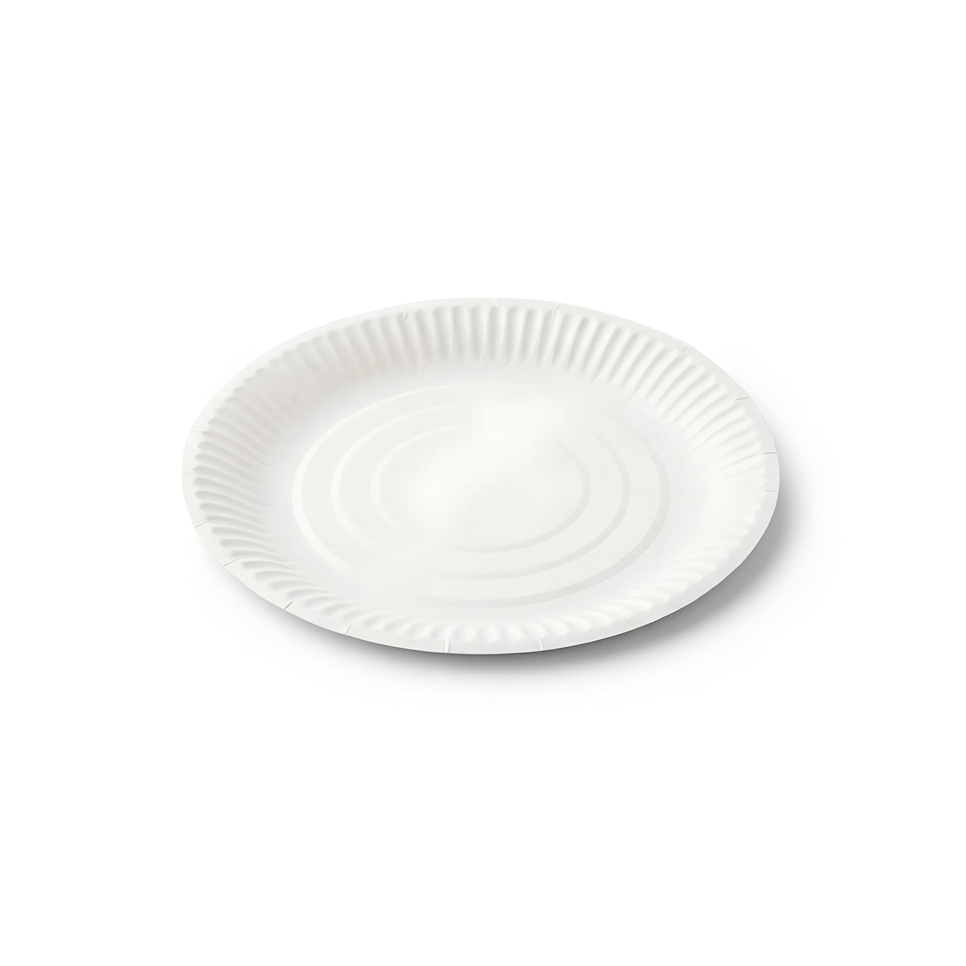 Pappteller 23 cm rund — Fettbarriere · Karton: 900 Stk.
