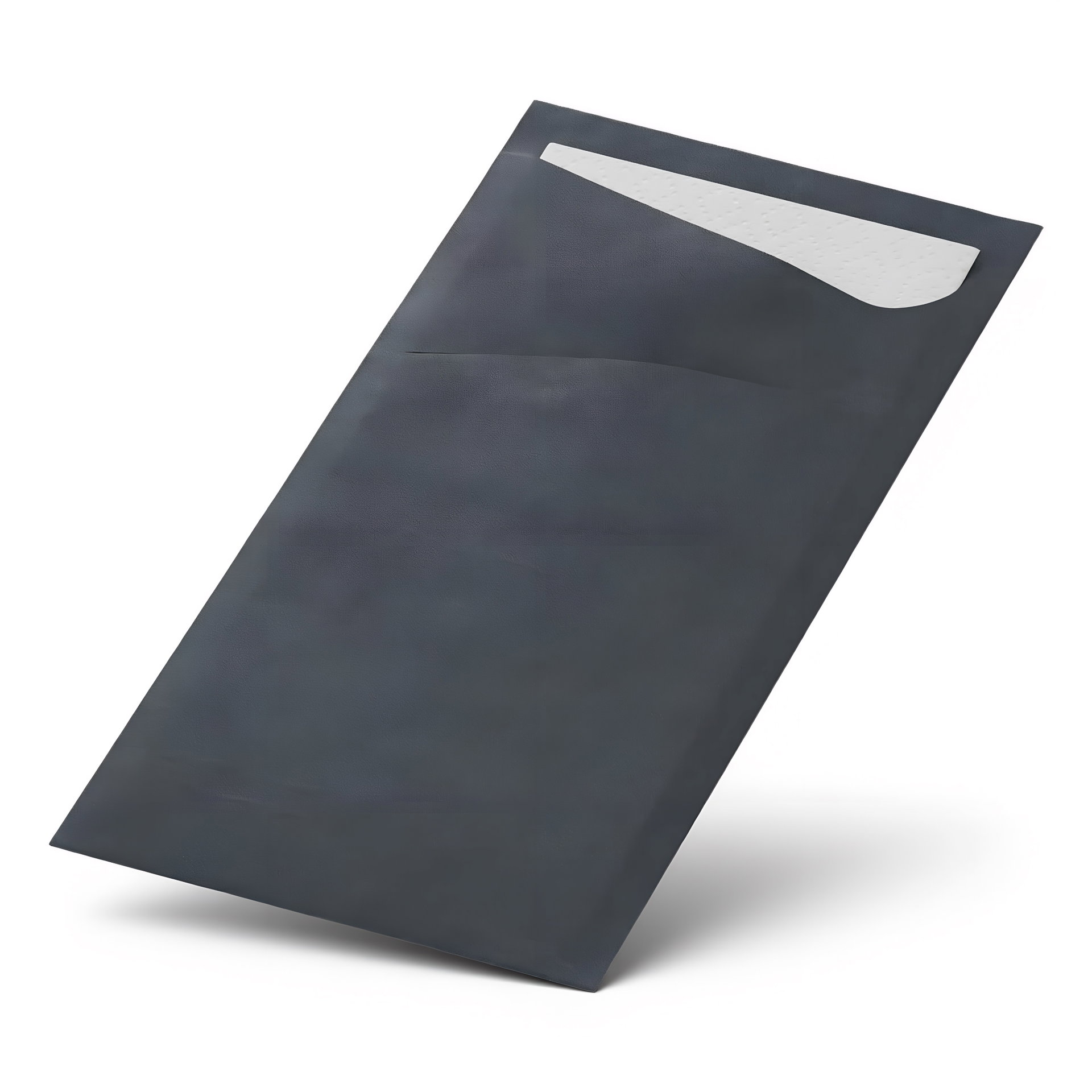 Duni Sacchetto® Tissue 33 × 33 cm 3-lagig 1/4-Falz — Schwarz · Weiß · Karton: 1000 Stk.