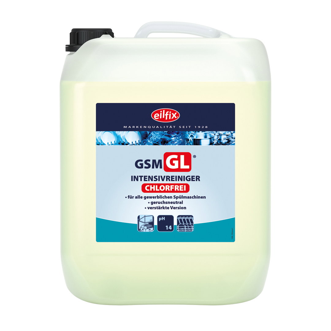 Eilfix GSM GL für Gläserspülmaschinen 14 kg Kanister — Karton: 14 Stk.
